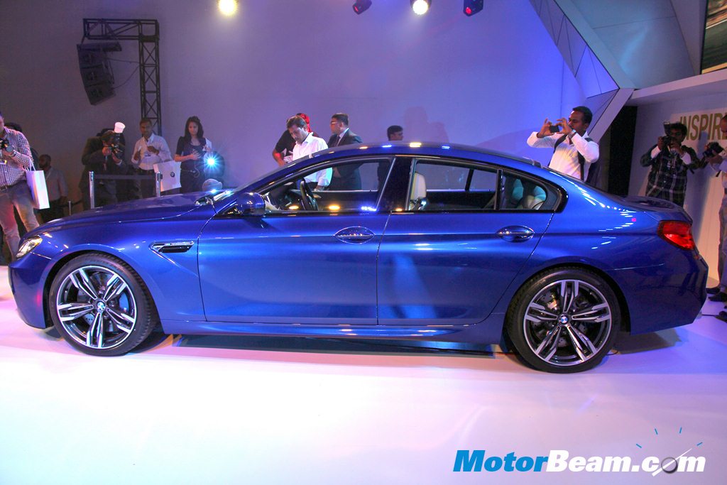 BMW M6 Gran Coupe Launch Side