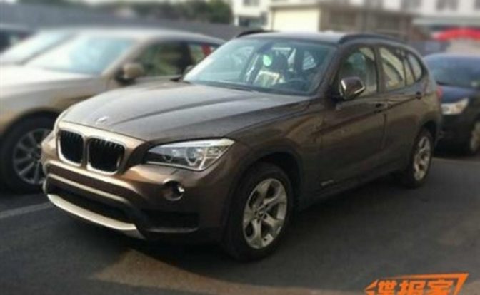 BMW X1 Facelift China