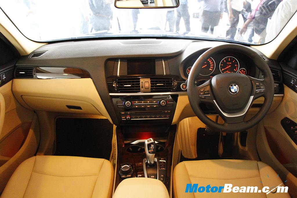 BMW X3 Facelift Dashboard