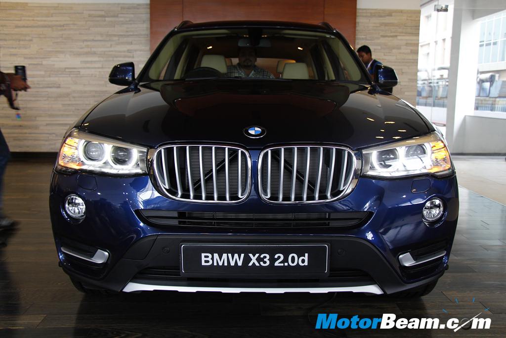 BMW X3 Facelift Front