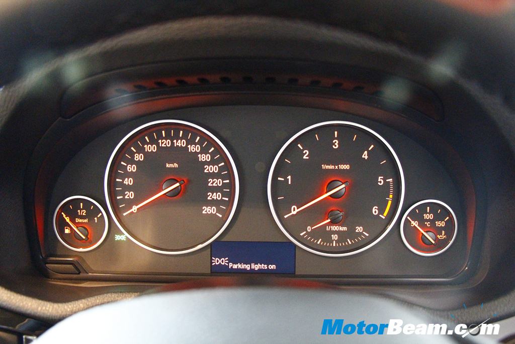 BMW X3 Facelift Instrument
