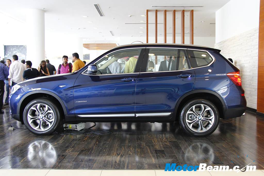BMW X3 Facelift Side