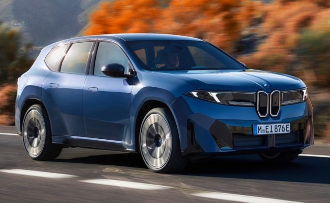 BMW iX3 front