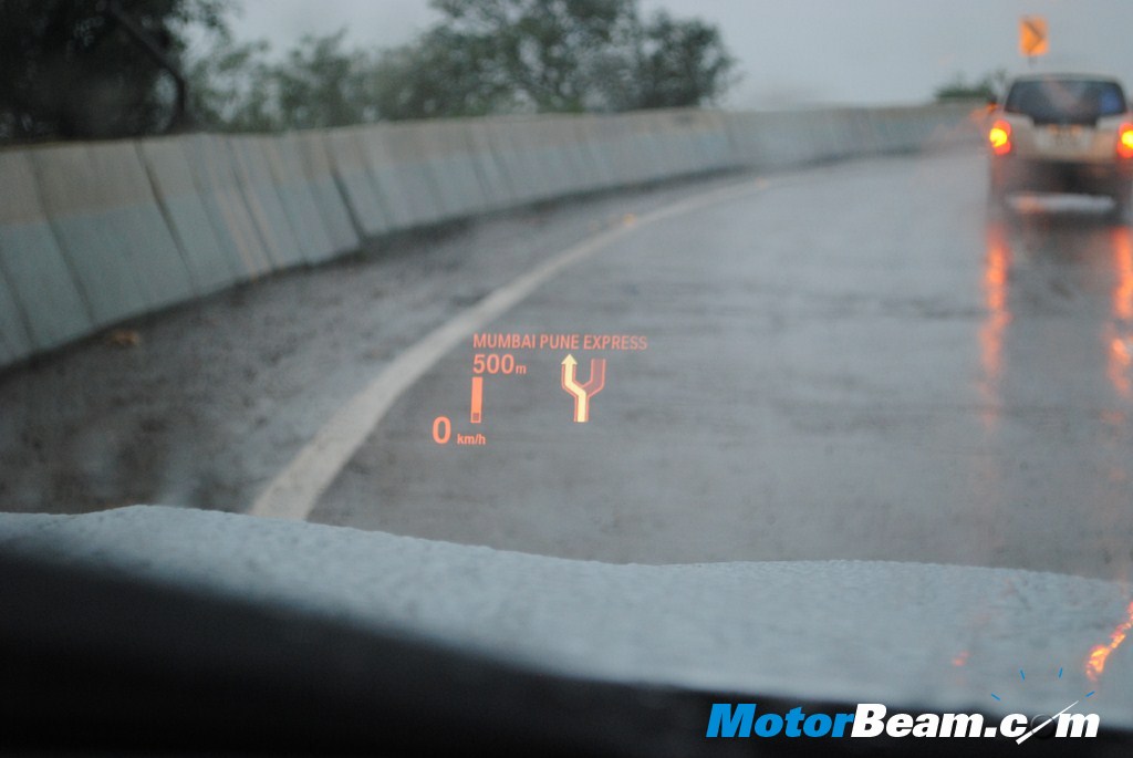 BMW_530d_HUD Heads Up Display