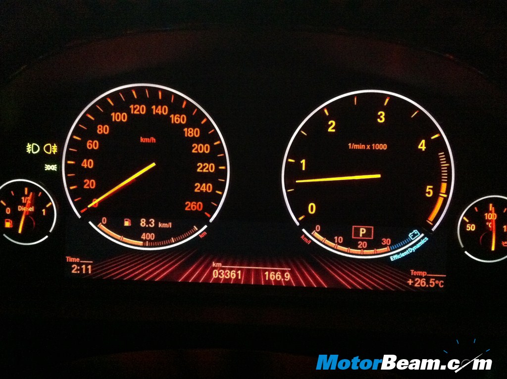 BMW_530d_Instrument_Cluster Instrument Cluster