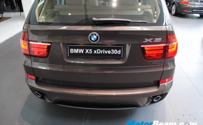 New BMW X5 Rear