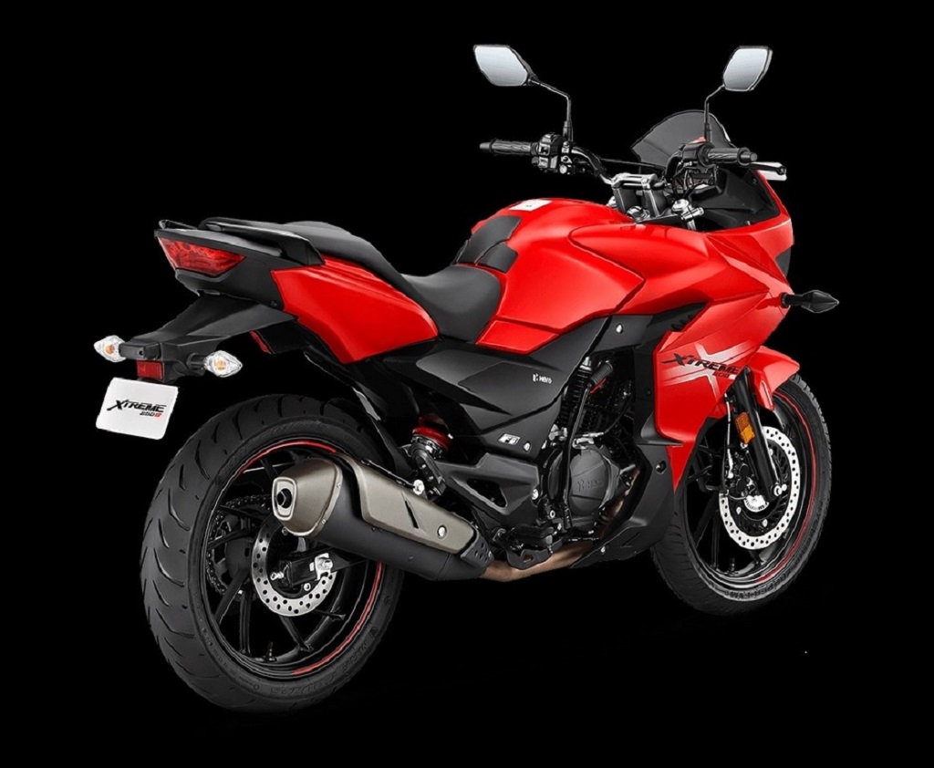 BS6 Hero Xtreme 200S Rear