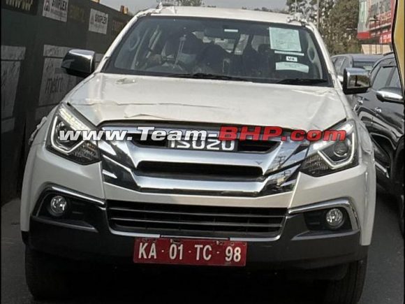 BS6 Isuzu MU-X Spotted