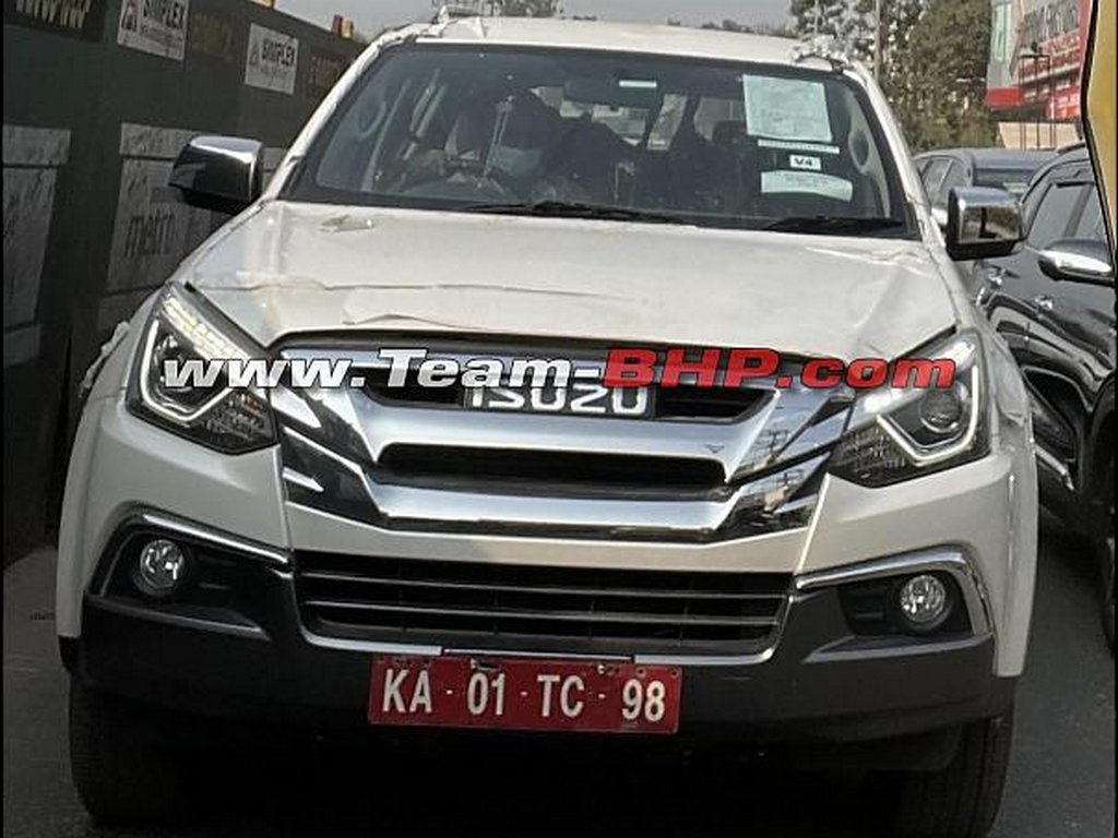 BS6 Isuzu MU-X Spotted