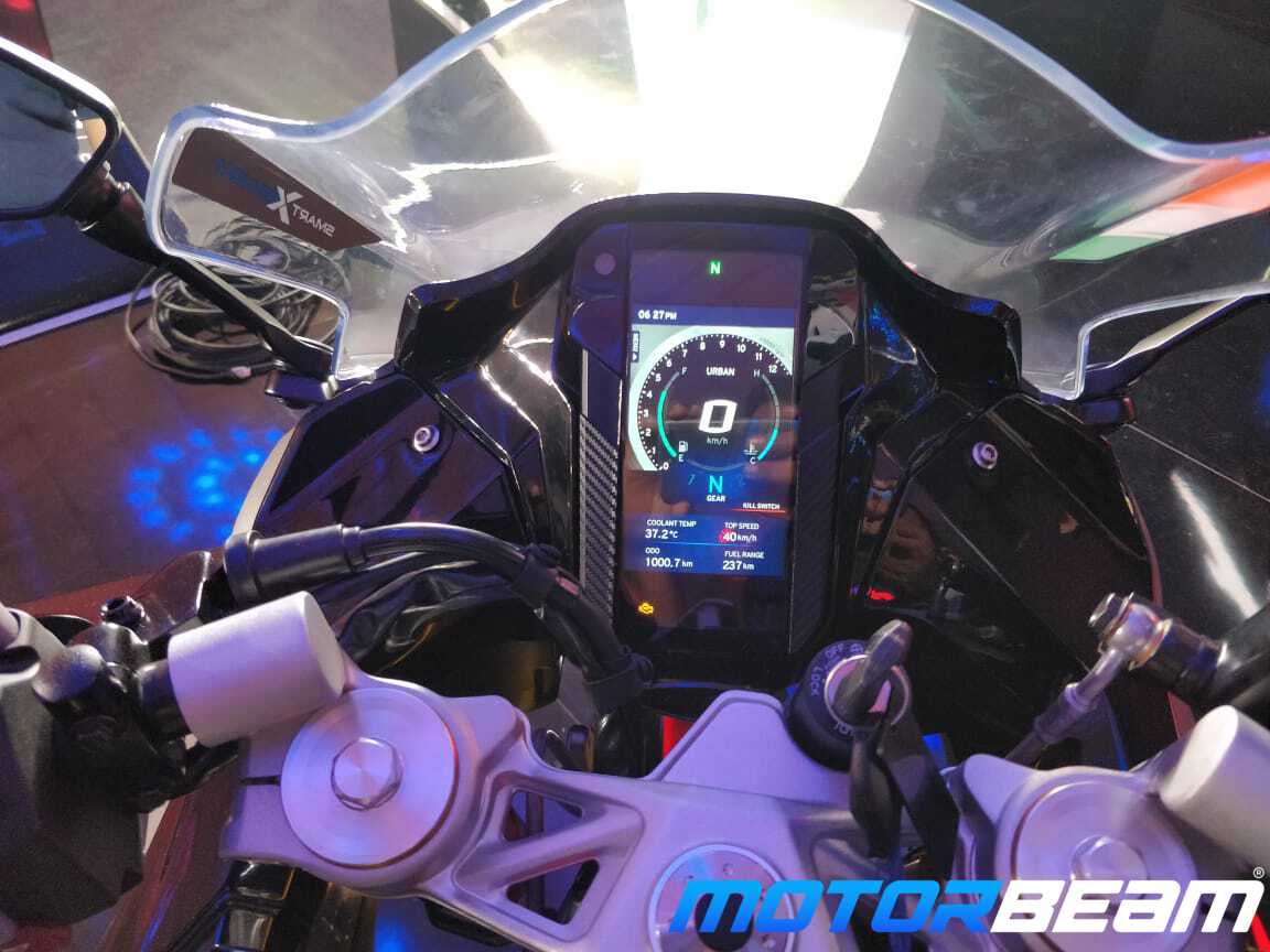 BS6 TVS Apache RR 310 Screen
