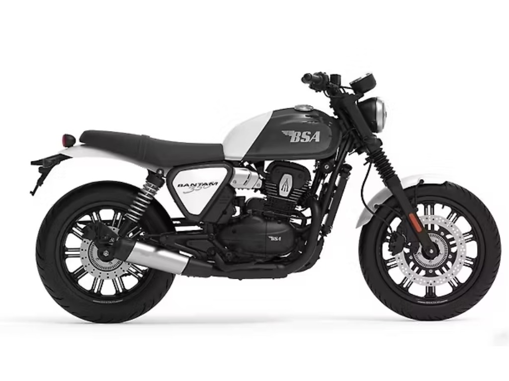 BSA Bantam 350 side grey