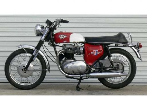 BSA Spitfire Motorcycle Side