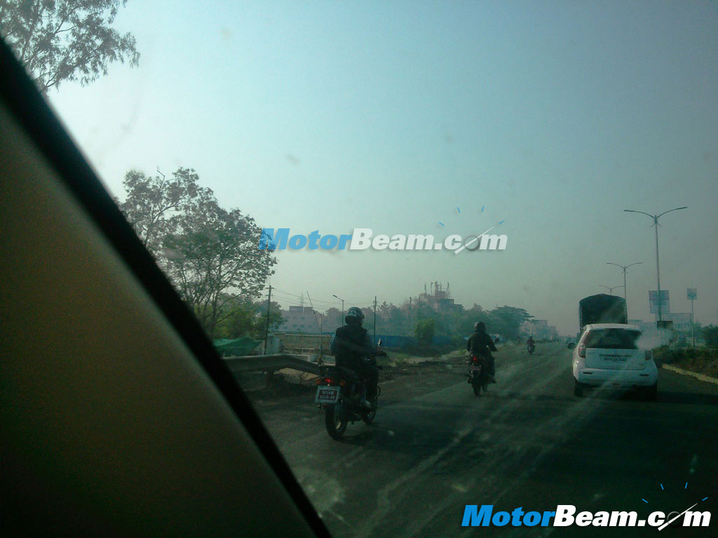 Bajaj Boxer Discover Test Mule