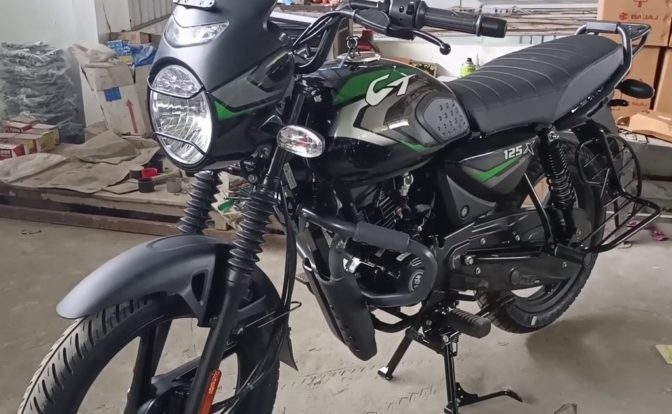 Bajaj CT125X Green Left Front