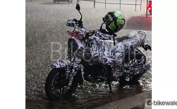 Bajaj Commuter Bike Spotted