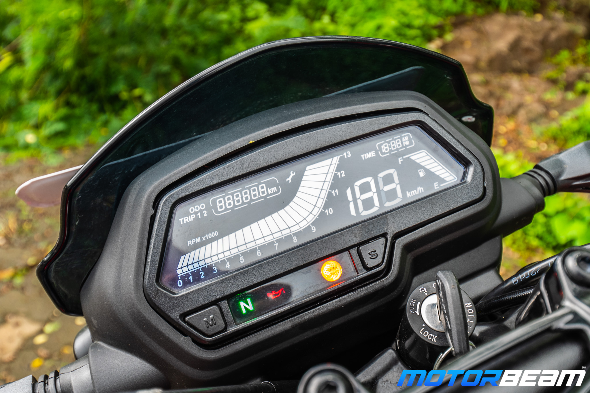 Bajaj Dominar 250 Review Instrument Cluster