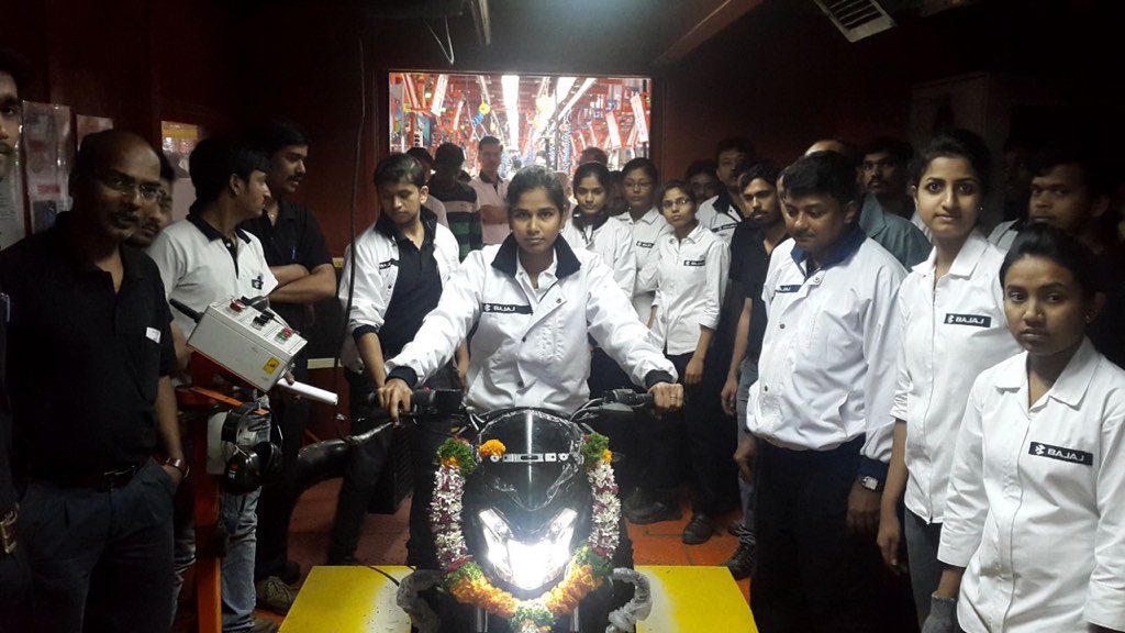 Bajaj Dominar Production Line