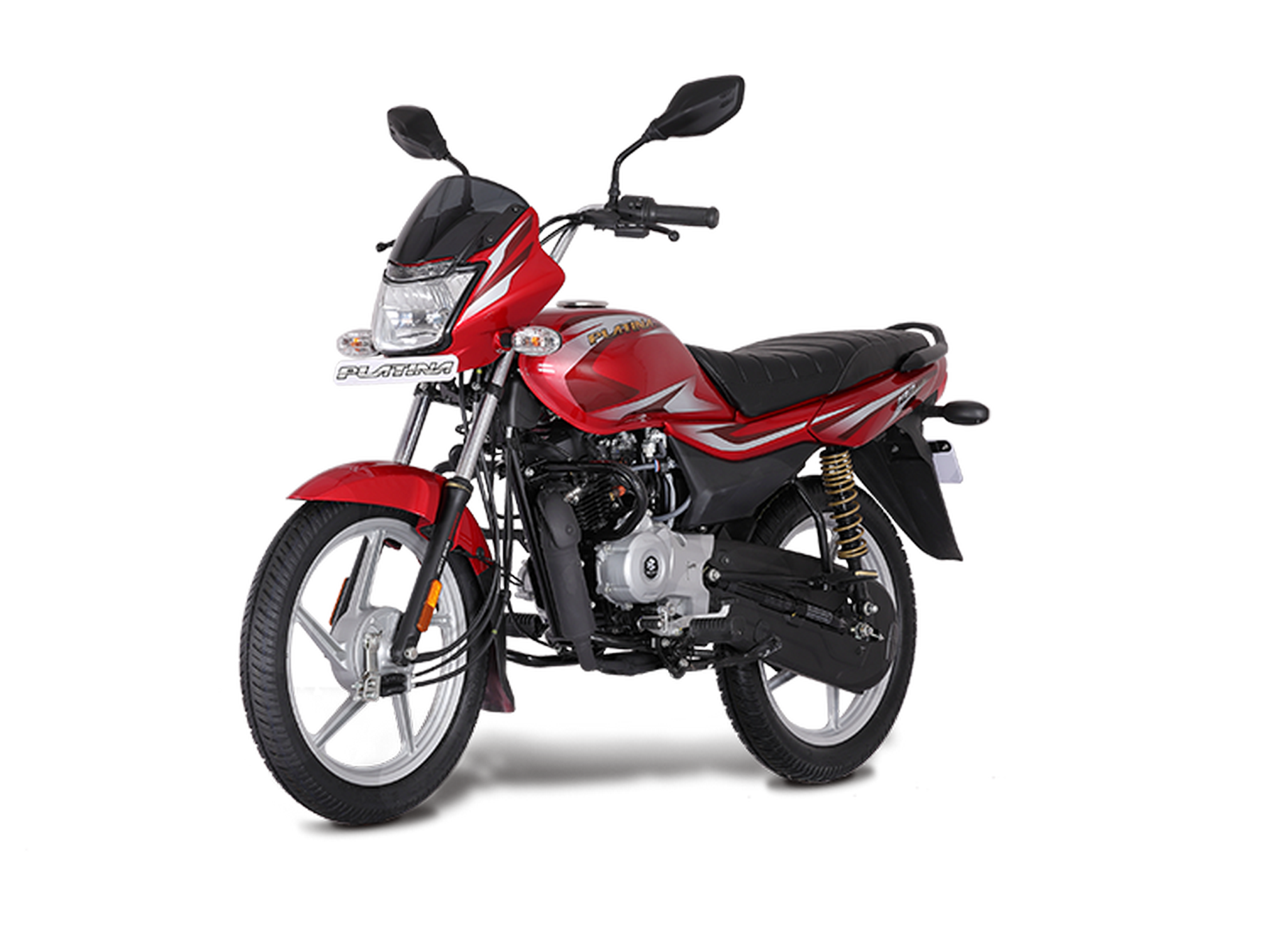 Bajaj Platina 100 BS6 Red