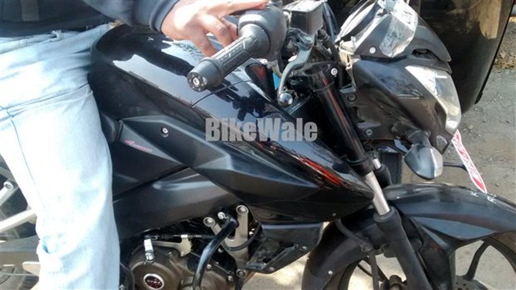 Bajaj Pulsar 150NS Spy Shot Tank