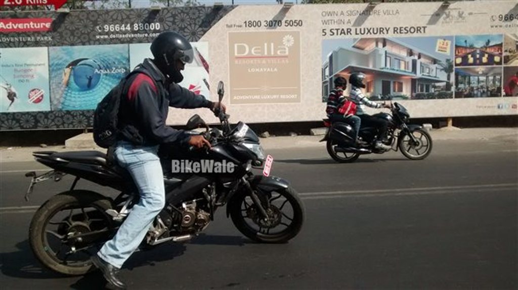 Bajaj Pulsar 150NS Spy Shot Test