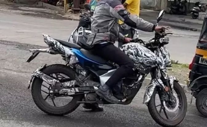 Bajaj Pulsar N125 Spotted Testing