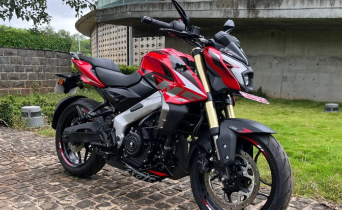 Bajaj Pulsar NS400Z front