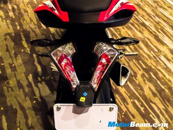 Bajaj Pulsar RS 200 Launch Rear