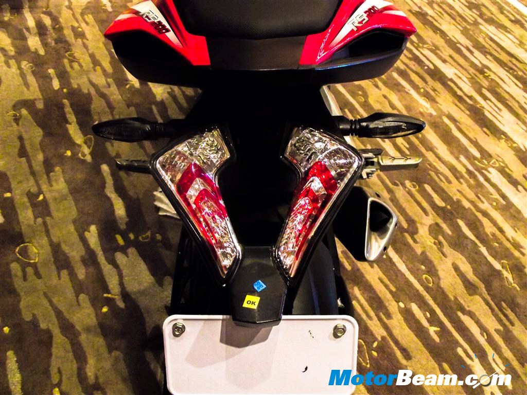 Bajaj Pulsar RS 200 Launch Rear
