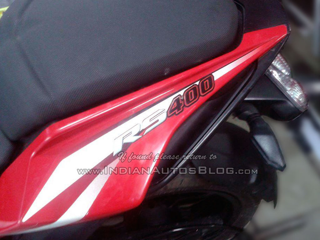 Bajaj Pulsar RS 400 Badge Testing
