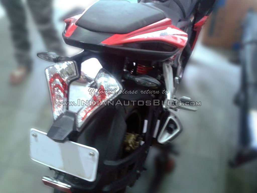 Bajaj Pulsar RS 400 Test Mule Rear