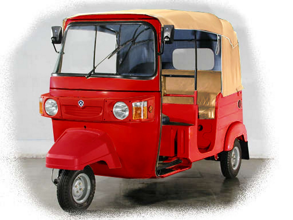Bajaj Three Wheeler Red