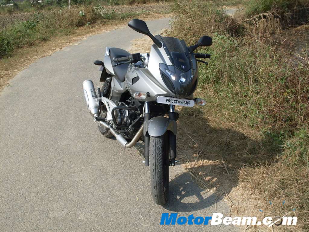 Bajaj Pulsar Grey Front Bajaj Pulsar Grey Front