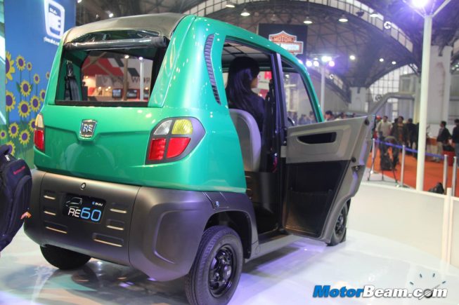 Bajaj RE60 Door Open