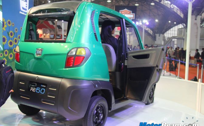 Bajaj RE60 Door Open