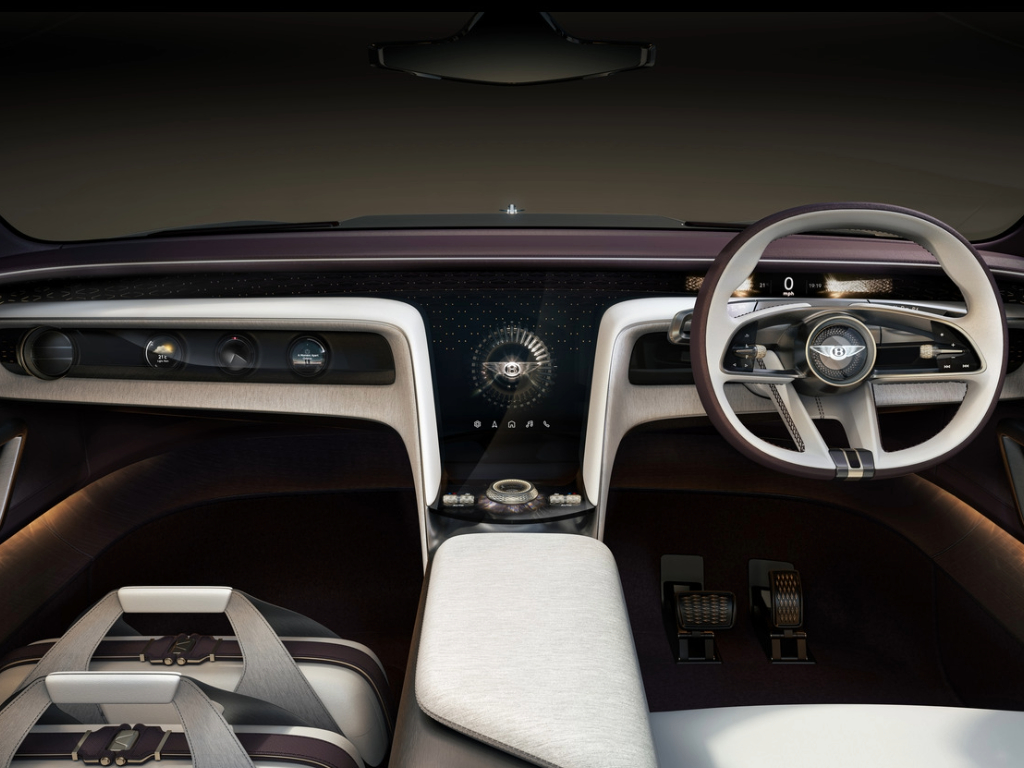 Bentley EXP 15 interior