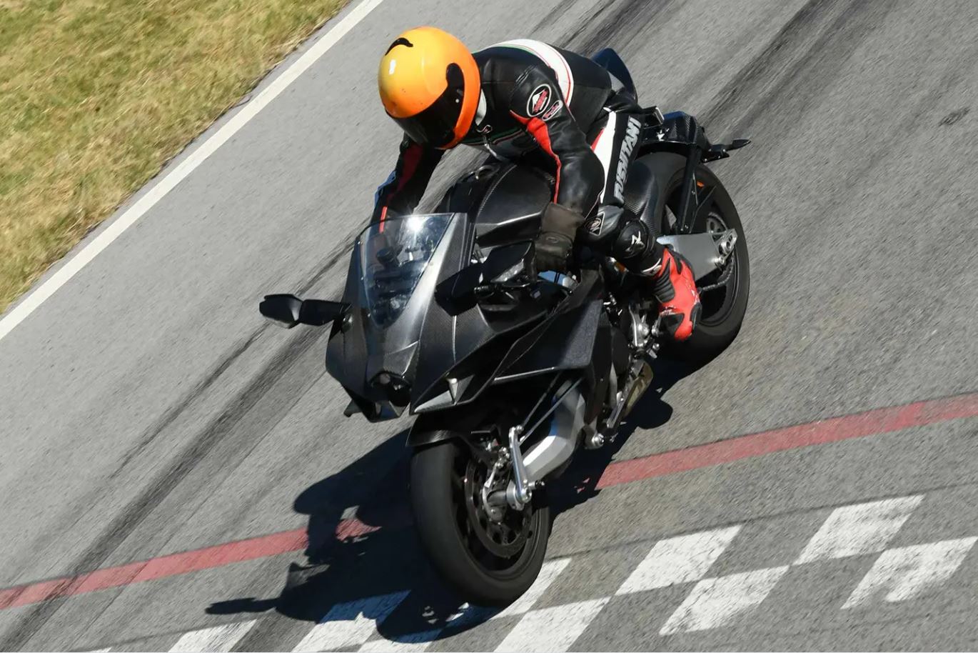 Bimota Tesi H2 Testing Top