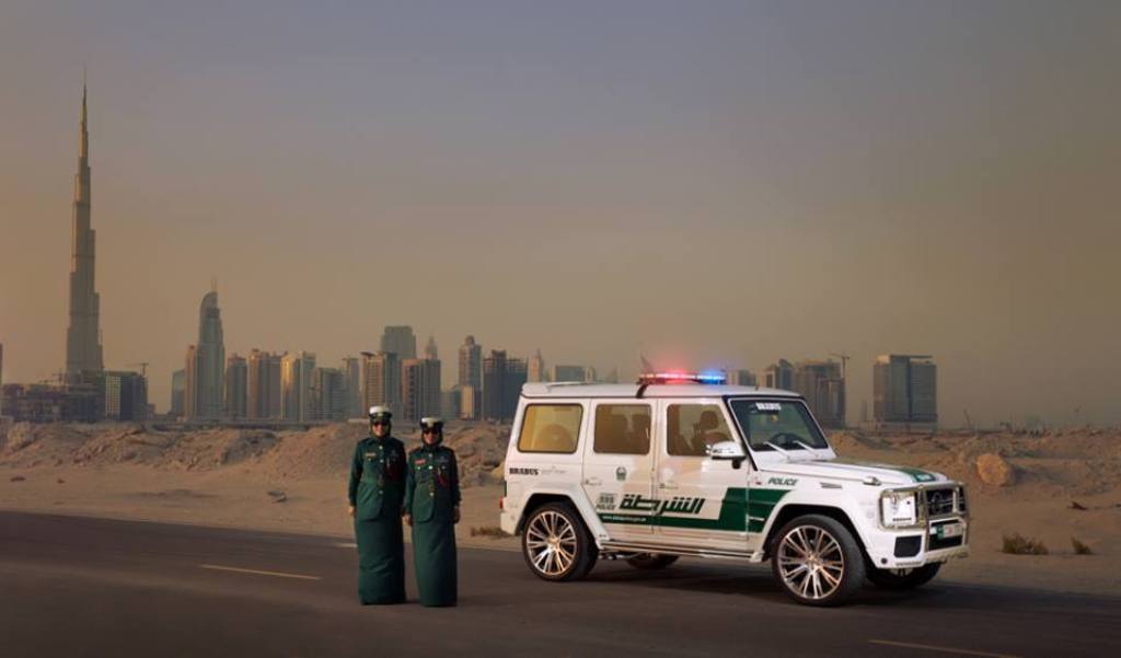 Brabus G63 AMG Dubai Police