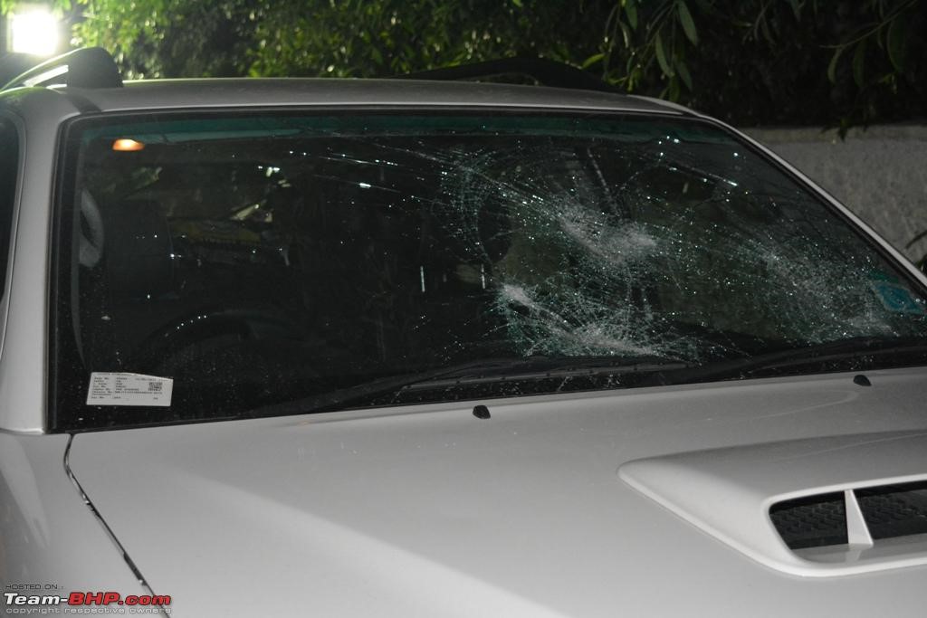 Car Convoy Attacked In Ladakh