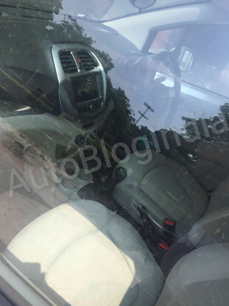 Chevrolet Beat Facelift Interiors Spied