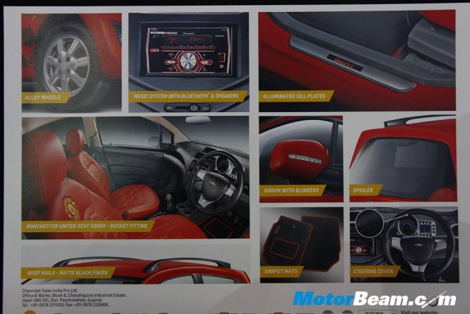 Chevrolet Beat ManU Edition Catelogue