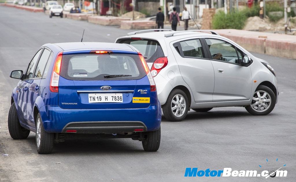 Chevrolet Beat vs Ford Figo Practicality