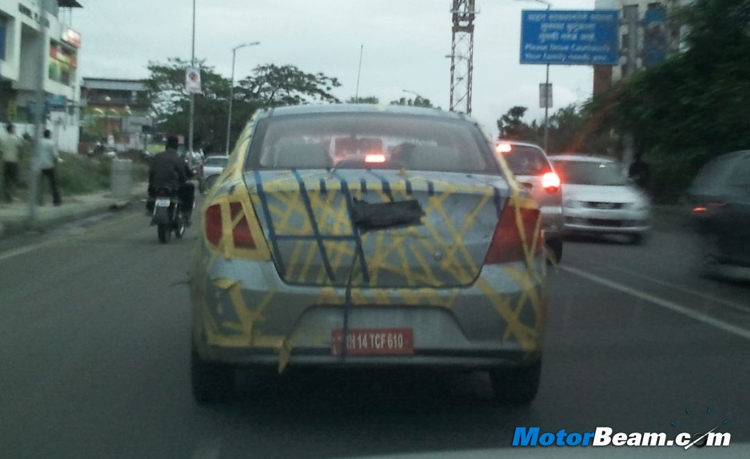 Chevrolet Sail Sedan Spied Chevrolet Sail Sedan Spied