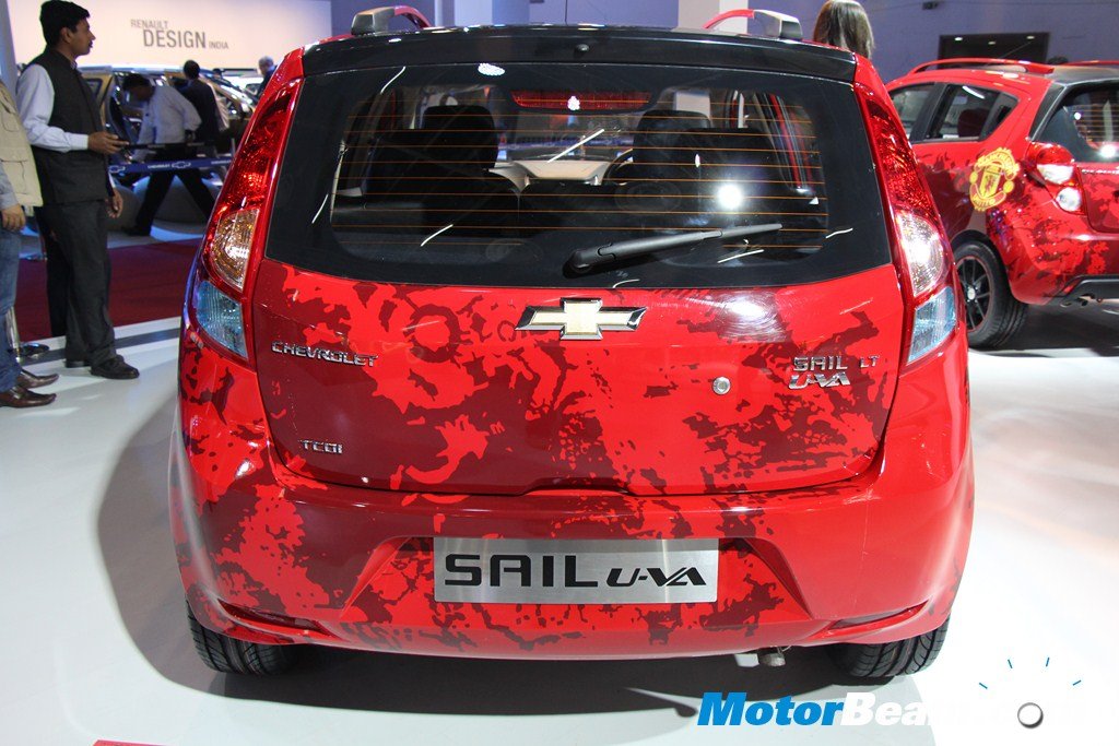 Chevrolet Sail U-VA Manchester United Rear