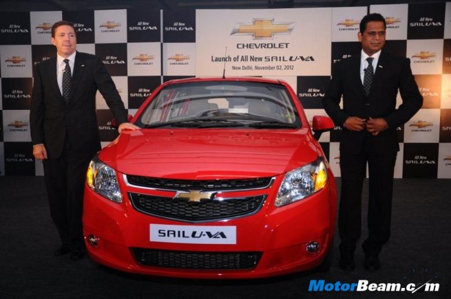 Chevrolet Sail U-VA Price