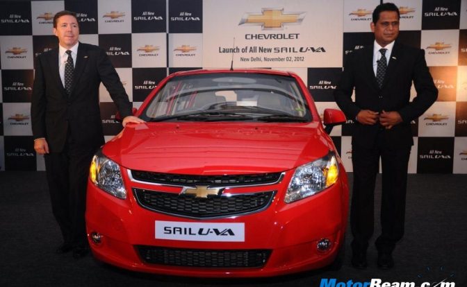 Chevrolet Sail U-VA Price