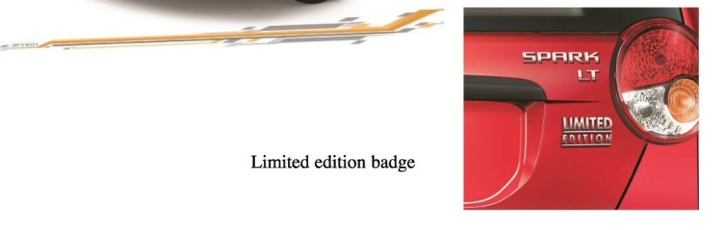 Chevrolet Spark Limited Edition Badge