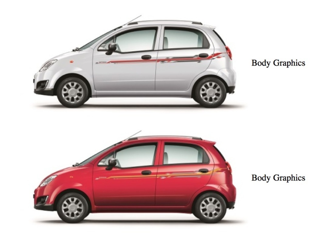 Chevrolet Spark Limited Edition Body Graphics