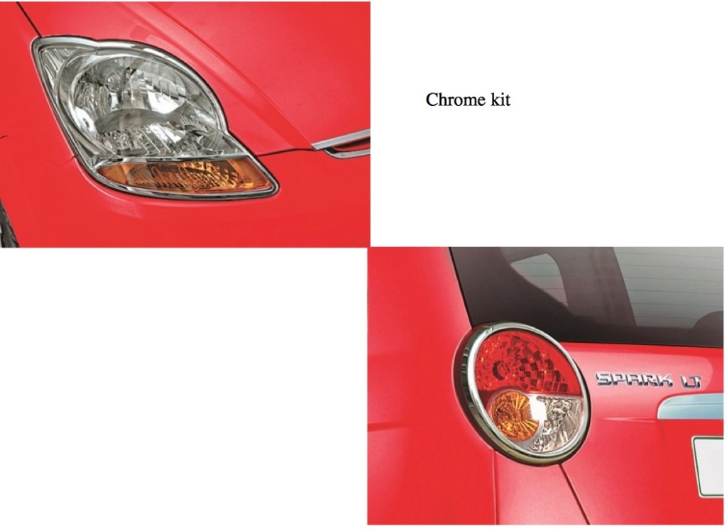 Chevrolet Spark Limited Edition Chrome Kit