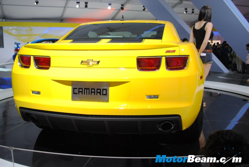 Chevrolet_Camaro_India_Rear