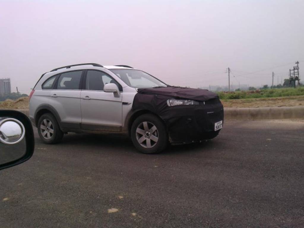 Chevrolet Captiva Facelift Spied Chevrolet Captiva Facelift Spied